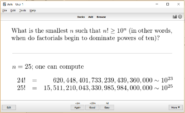 Factorial powers of ten